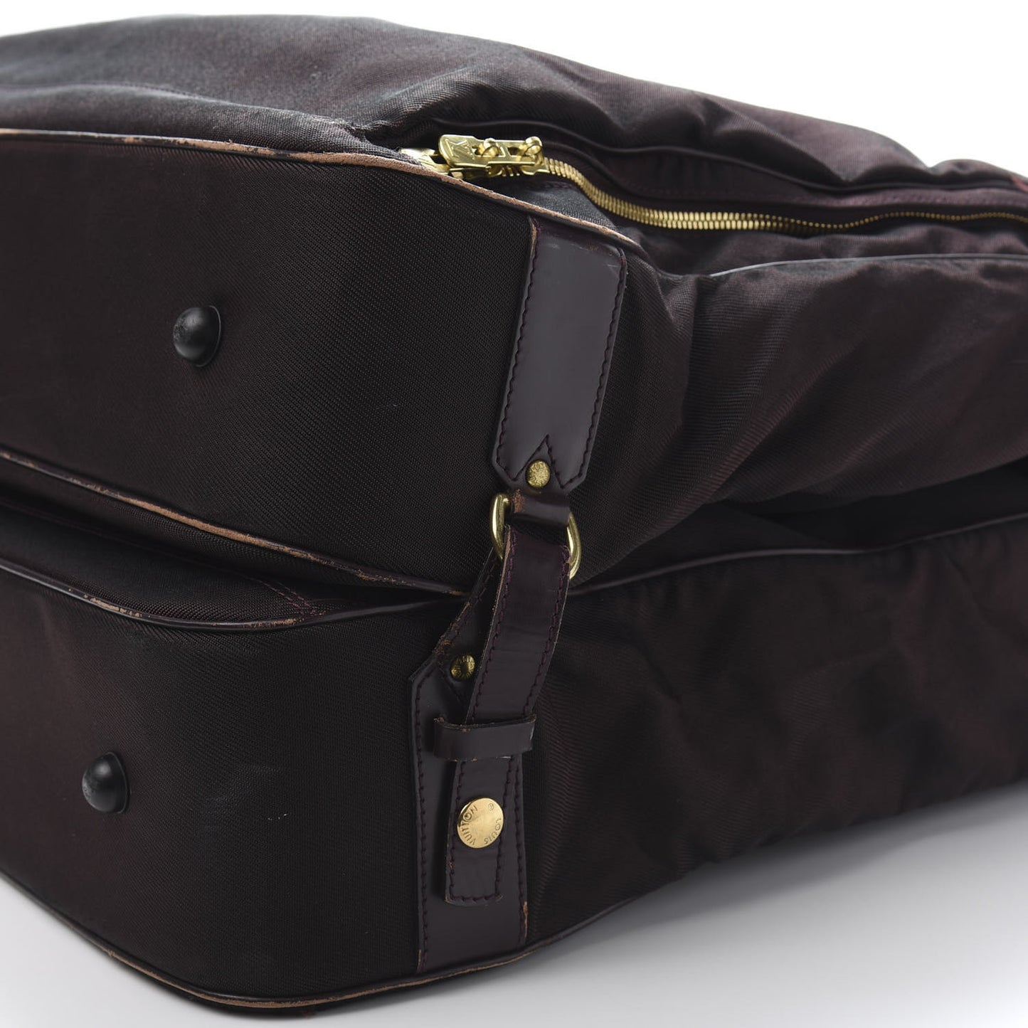 Taiga Canvas 5 Hanger Garment Carrier Bordeaux