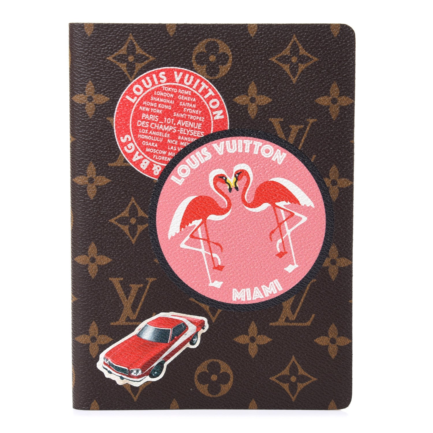 Louis Vuitton Monogram Miami MM Notebook 1 of 8