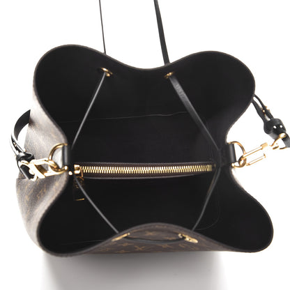 Louis Vuitton Monogram Neonoe MM Black 5 of 7