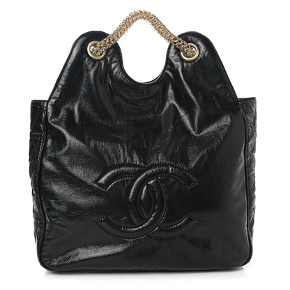 Chanel Vinyl Rodeo Bag Black 1 of 9