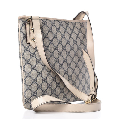 Gucci GG Plus Monogram Flat Messenger Bag Beige Off White 3 of 12