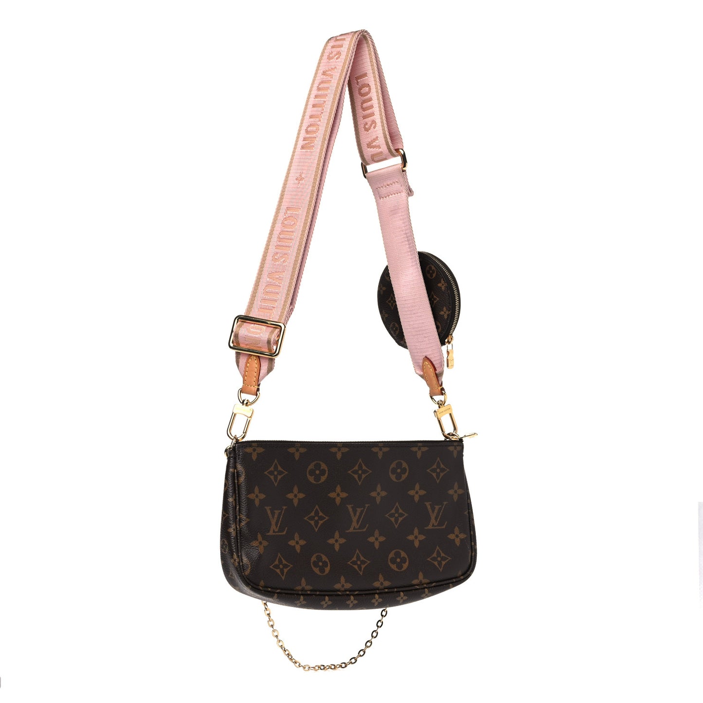 Monogram Multi Pochette Accessories Rose Clair