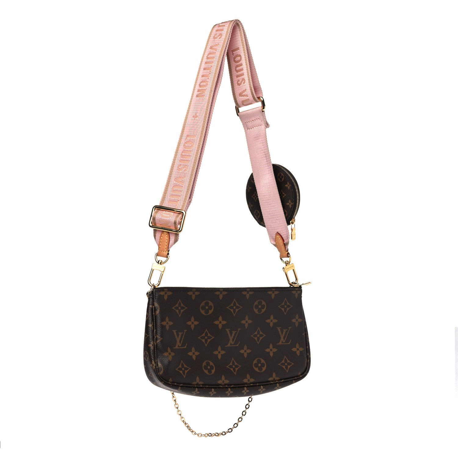 Louis Vuitton Monogram Multi Pochette Accessories Rose Clair 3 of 14