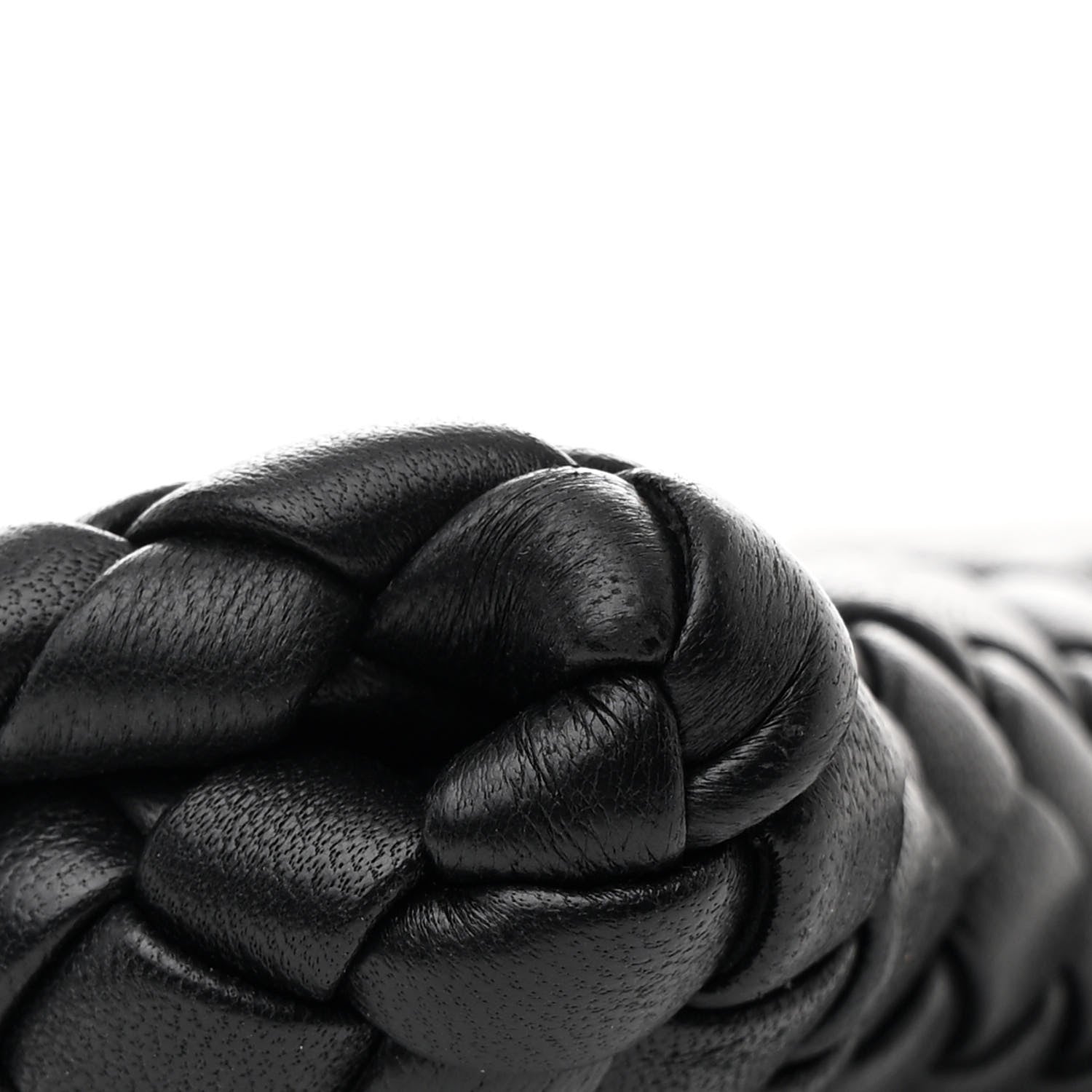 Bottega Veneta Nappa Intrecciato Crisscross Clutch Black 9 of 9