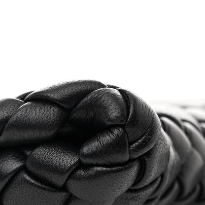 Bottega Veneta Nappa Intrecciato Crisscross Clutch Black 9 of 9