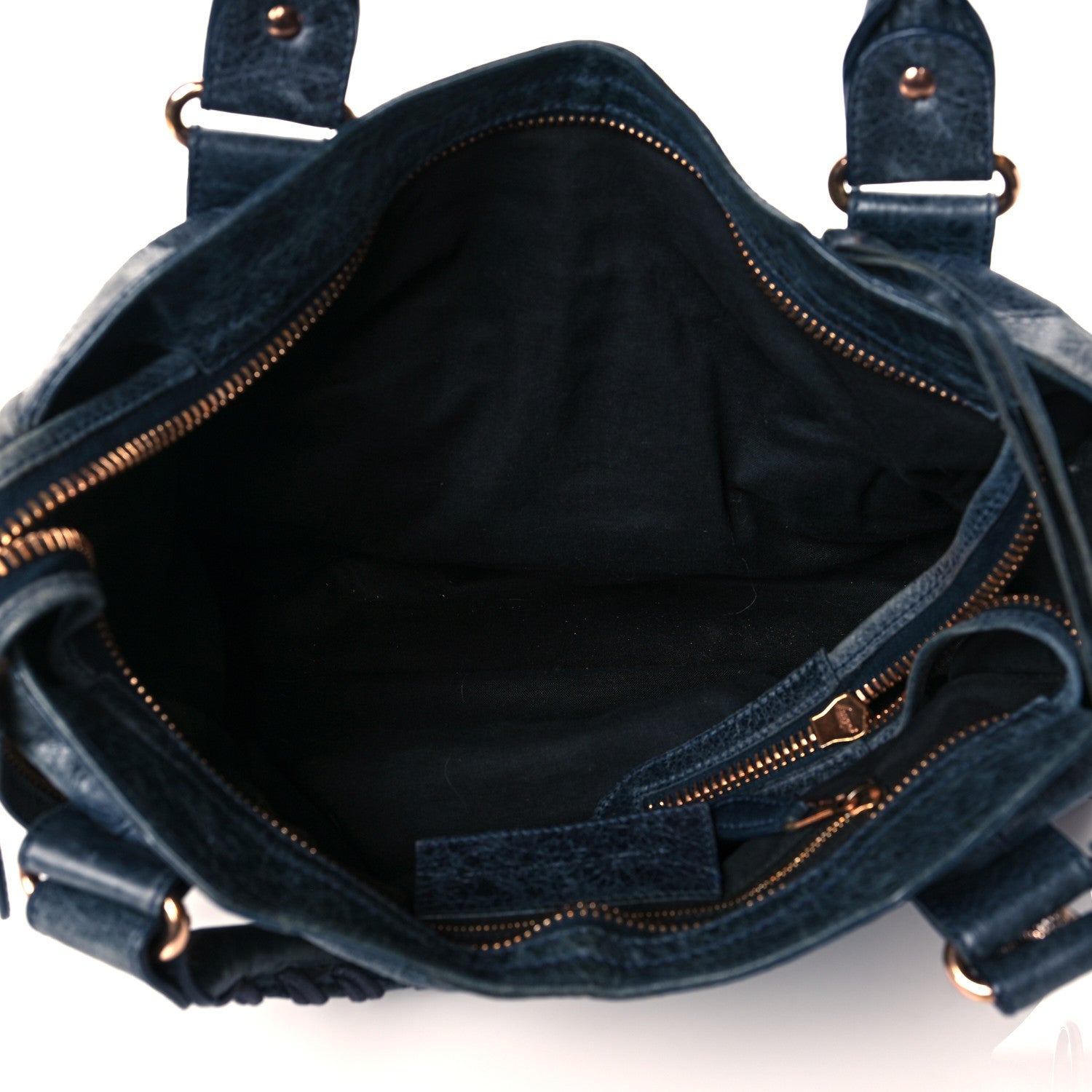 Balenciaga Agneau Giant 21 Rose Gold Hardware City Dark Night 4 of 9