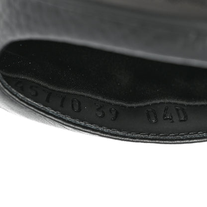 Gucci Nappa Miro Soft Calfskin Womens Interlocking G Slide Sandals 39 Black White 8 of 8
