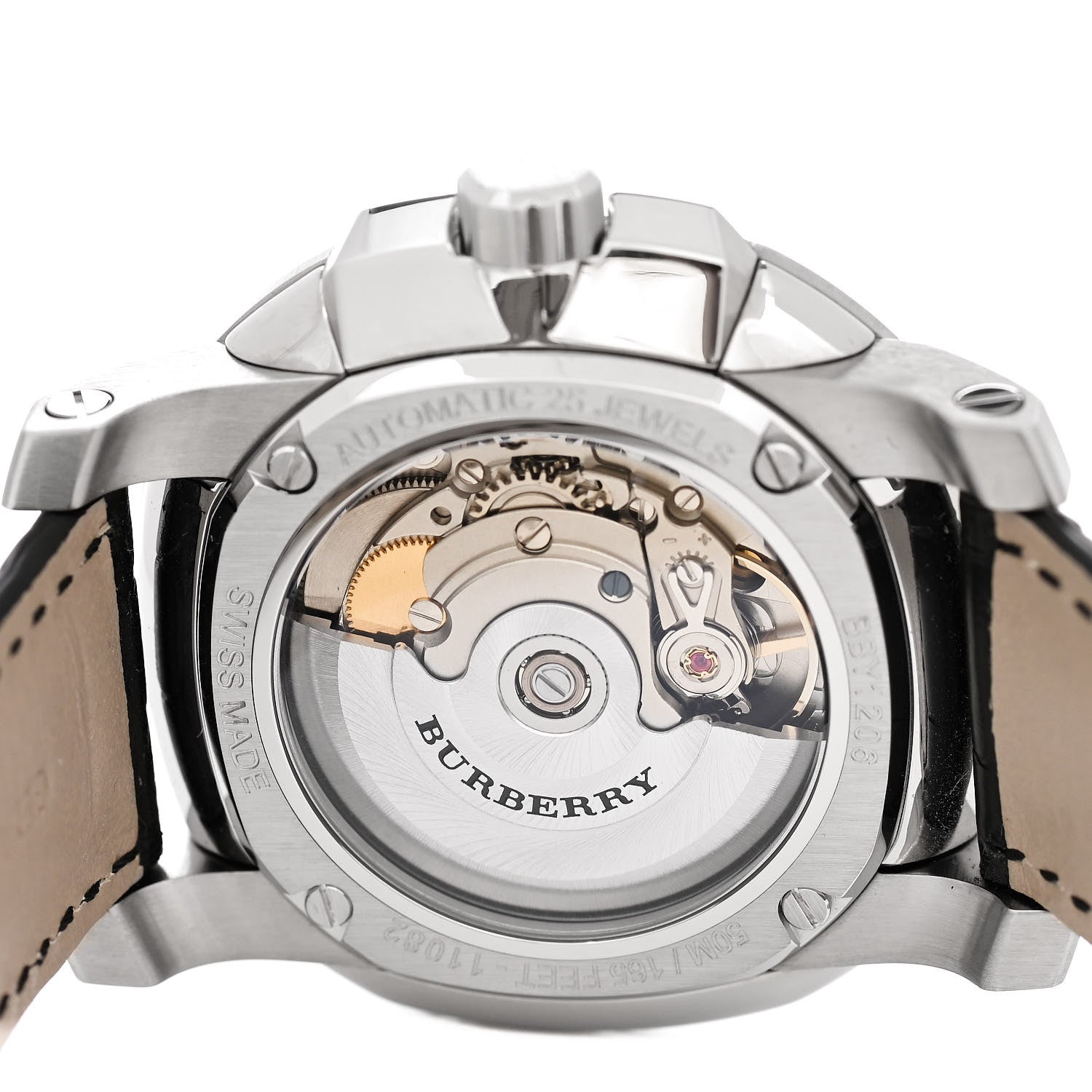 Burberry Stainless Steel Alligator 43mm The Britain Automatic Watch BBY1206 4 of 4