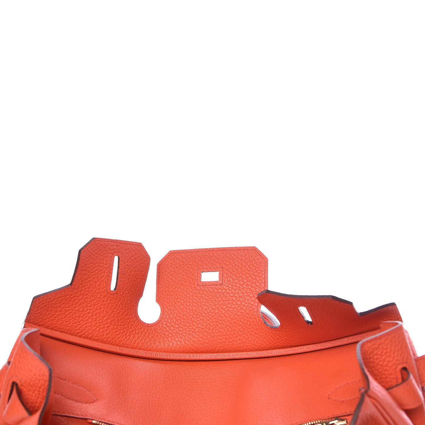 Togo Birkin 30 Orange Poppy