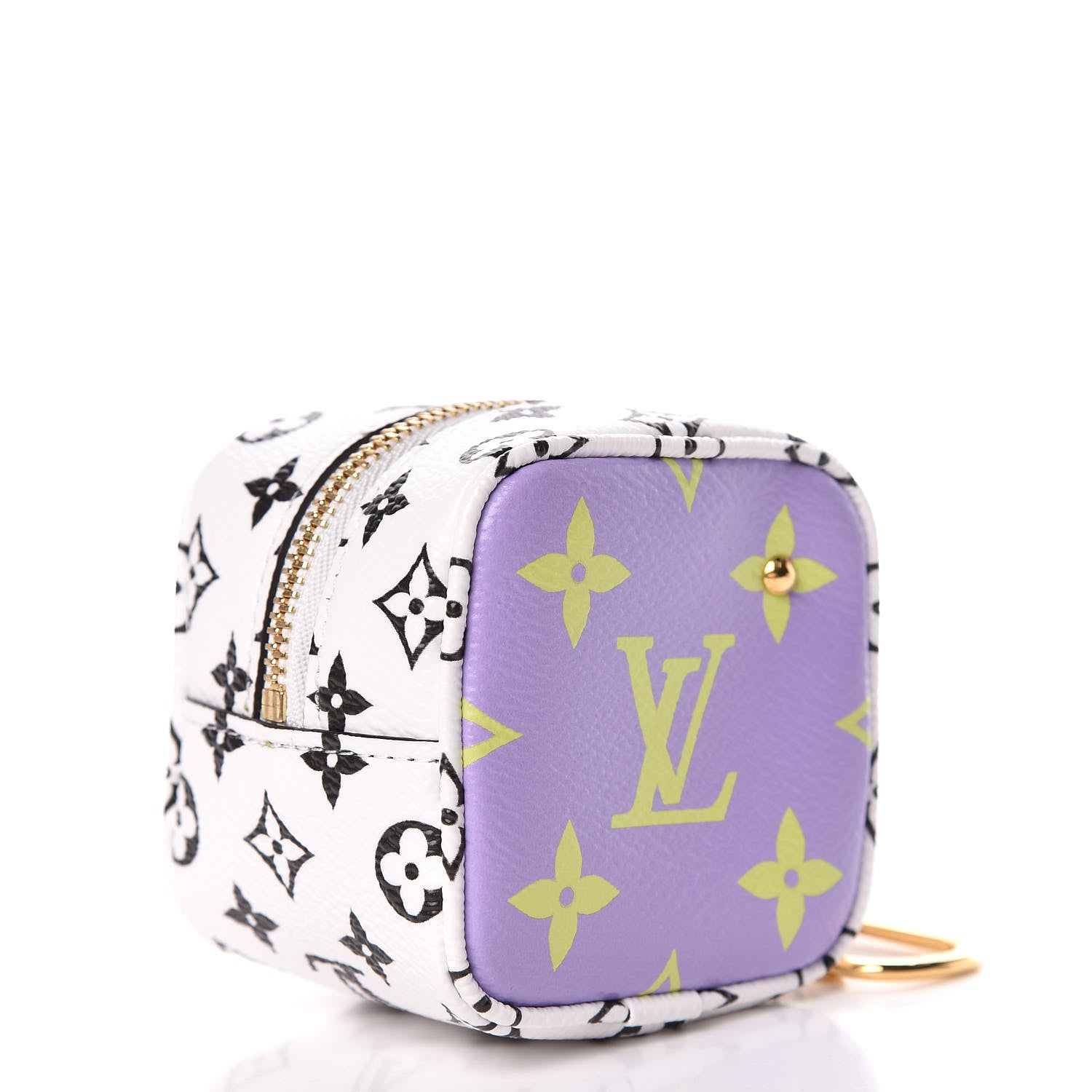 Louis Vuitton Monogram Giant Cube Coin Purse Pink 3 of 8