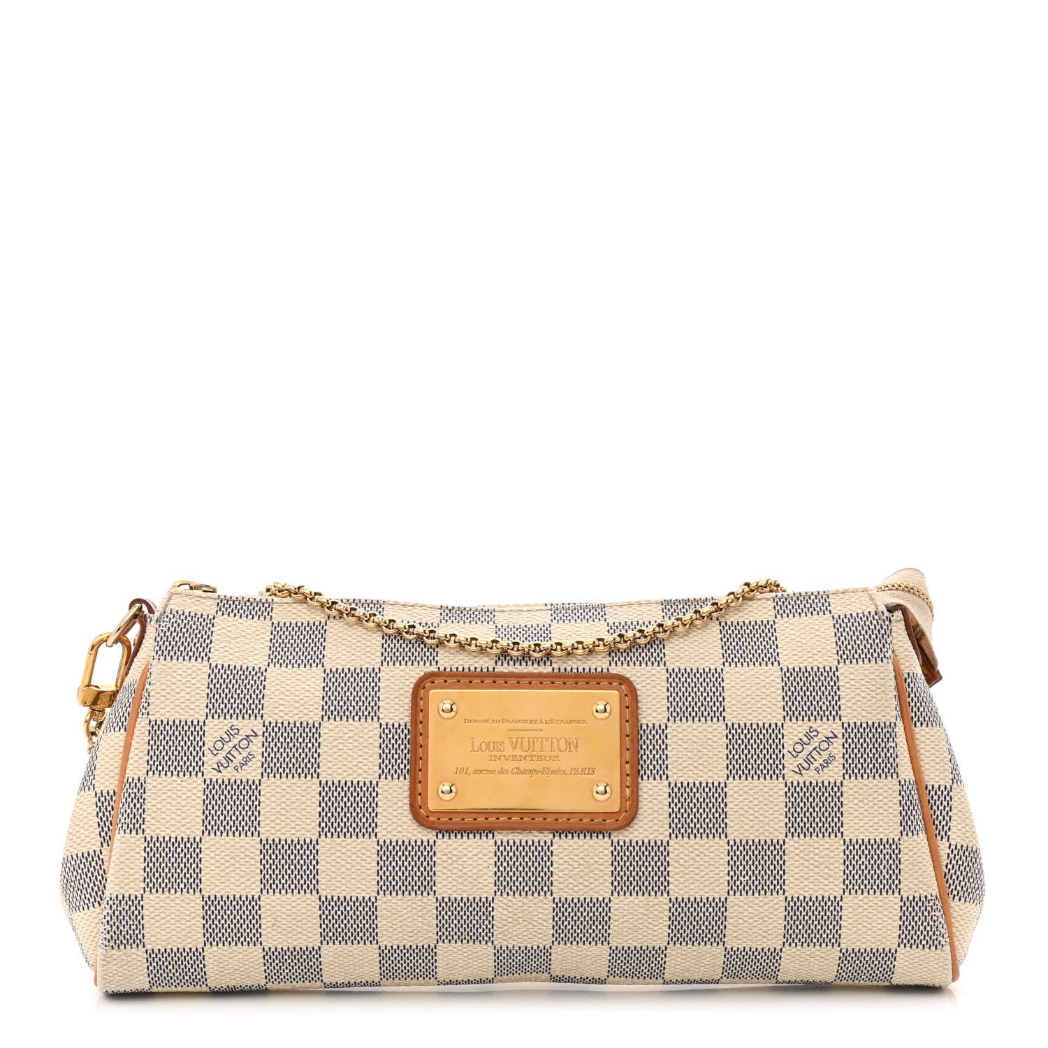 Louis Vuitton Damier Azur Eva Clutch 1 of 11
