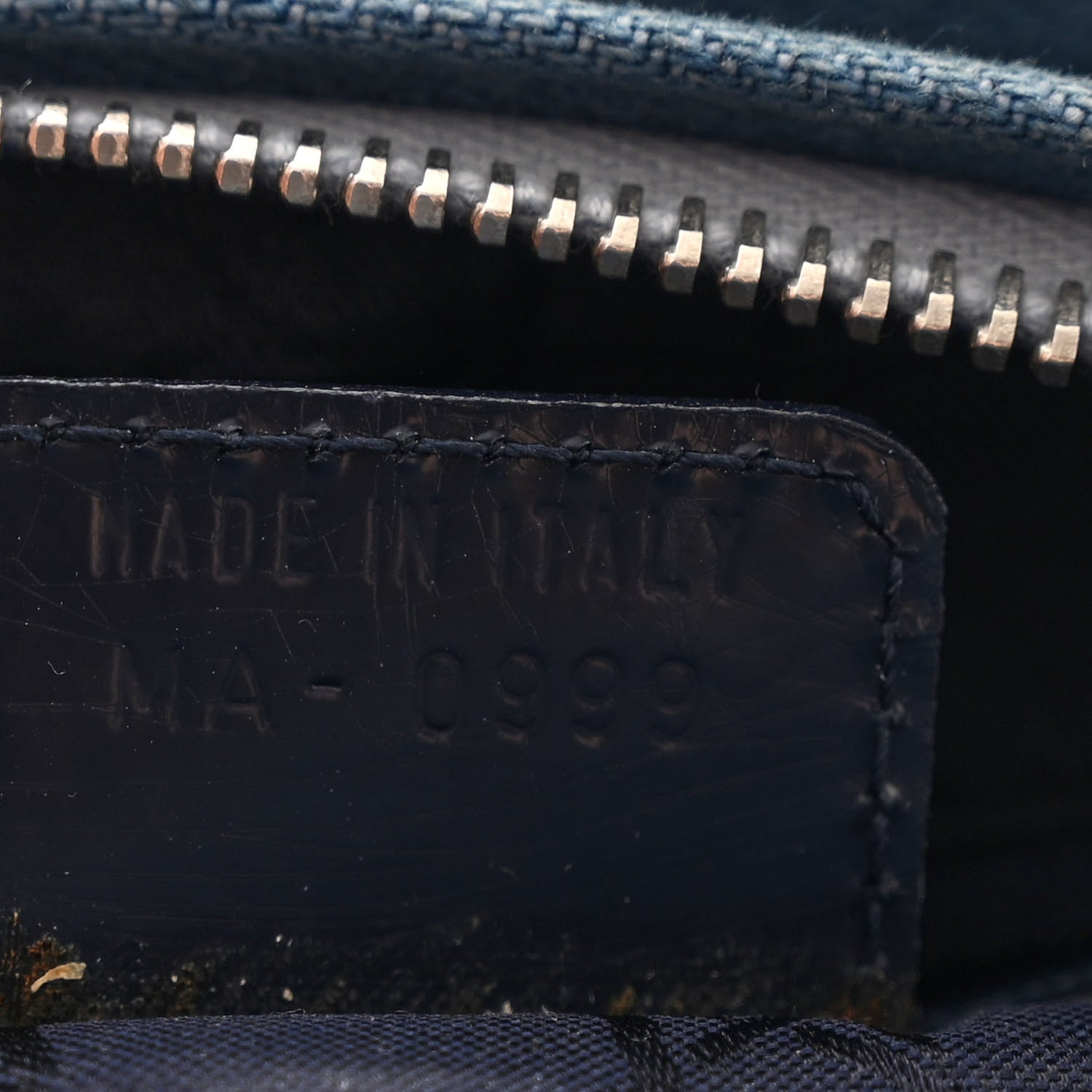 Christian Dior Denim Cannage Medium Lady Dior Blue 7 of 12