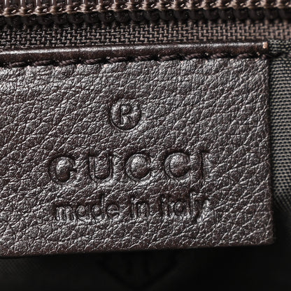 Gucci Guccissima Medium Joy Tote Bag Dark Brown 6 of 10