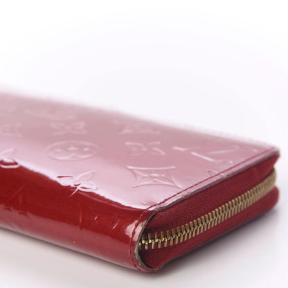 Louis Vuitton Vernis Zippy Wallet Pomme D'Amour 9 of 11