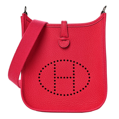 Hermes Taurillon Clemence Evelyne TPM Rose Extreme 1 of 10