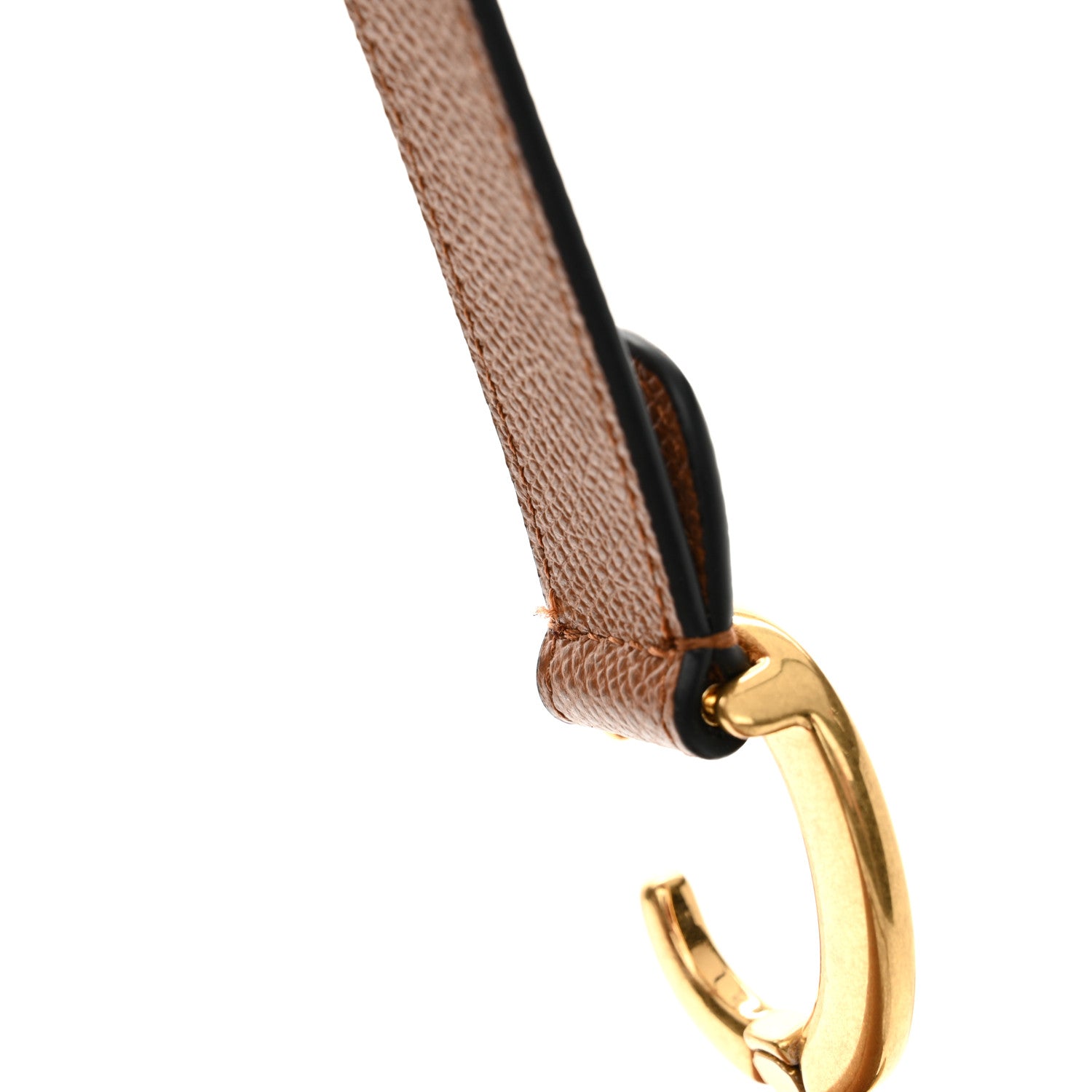 Christian Dior Grained Calfskin Saddle Bag With Strap Camello 11 of 12