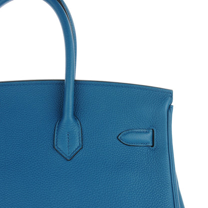 Hermes Togo Birkin 35 Bleu Cobalt 17 of 22