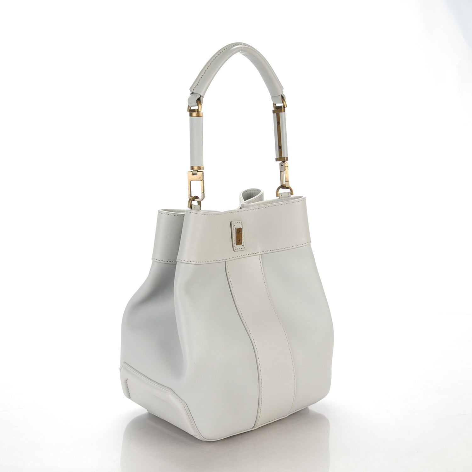 Alexander Wang Cowhide Mini Golf Bag Mercury 3 of 8