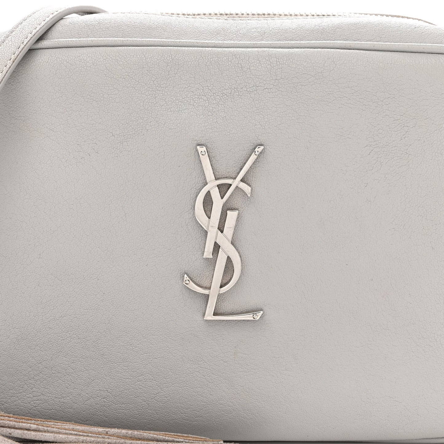Lambskin Monogram Lou Camera Bag Granite