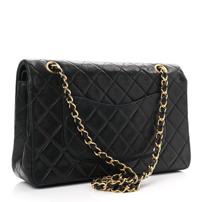 Chanel Lambskin Quilted Small Double Flap Black 3 of 13