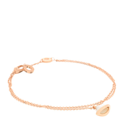 Bulgari 18K Rose Gold Mother of Pearl Divas' Dream Bracelet SM 1 of 4