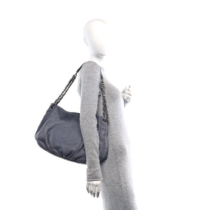 Chanel Caviar CC Timeless Shoulder Bag Grey 3 of 11