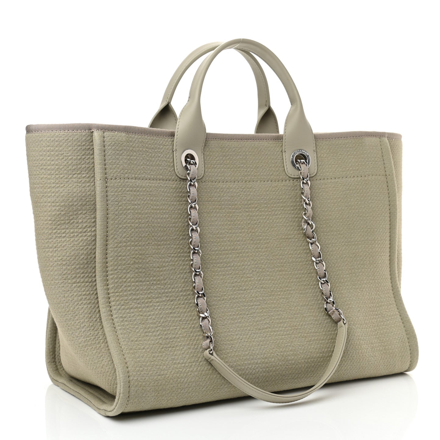 Mixed Fibers Medium Deauville Tote Grey