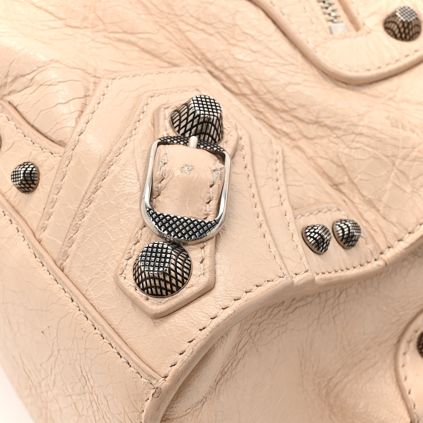 Agneau Arena Neo Cagole Handbag XS Sand Beige