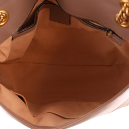 Gucci Calfskin Matelasse Medium GG Marmont Shoulder Bag Porcelain Rose 9 of 19