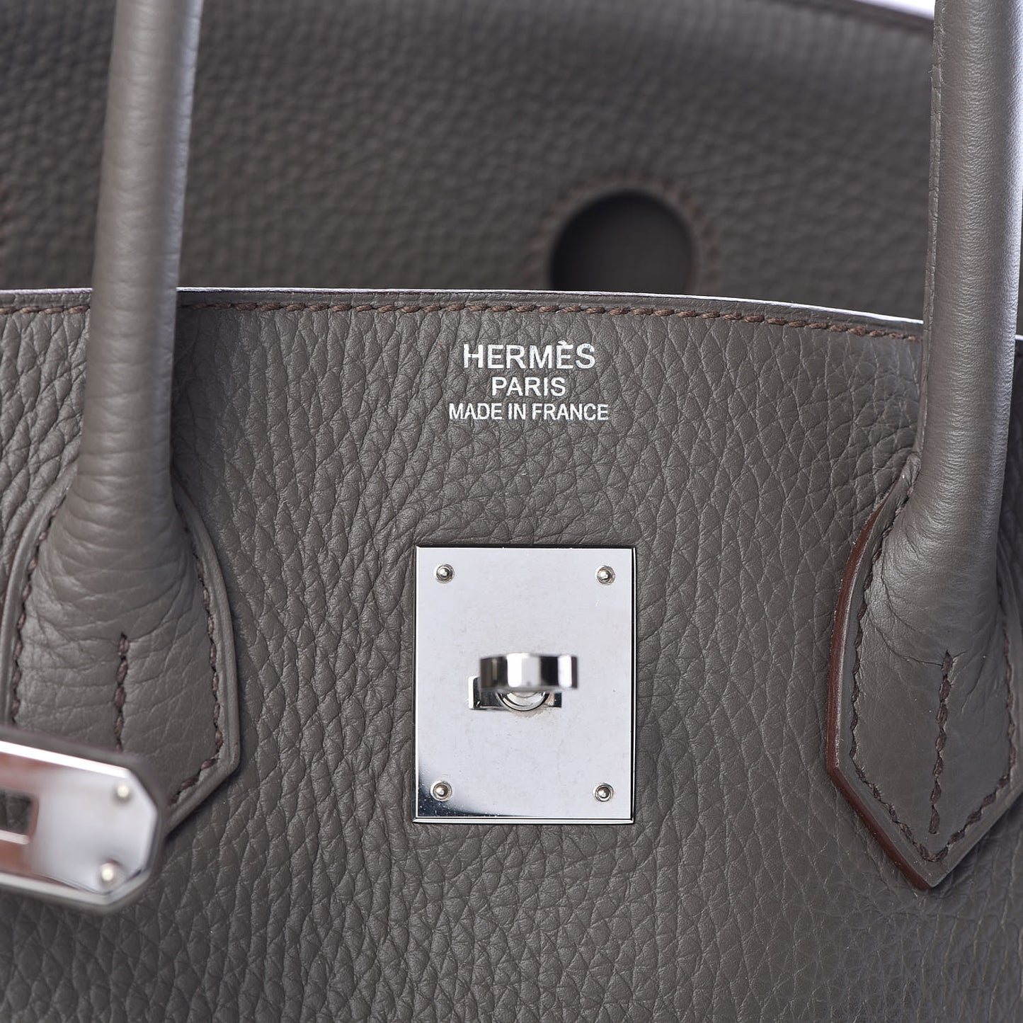Taurillon Clemence Birkin 35 Taupe