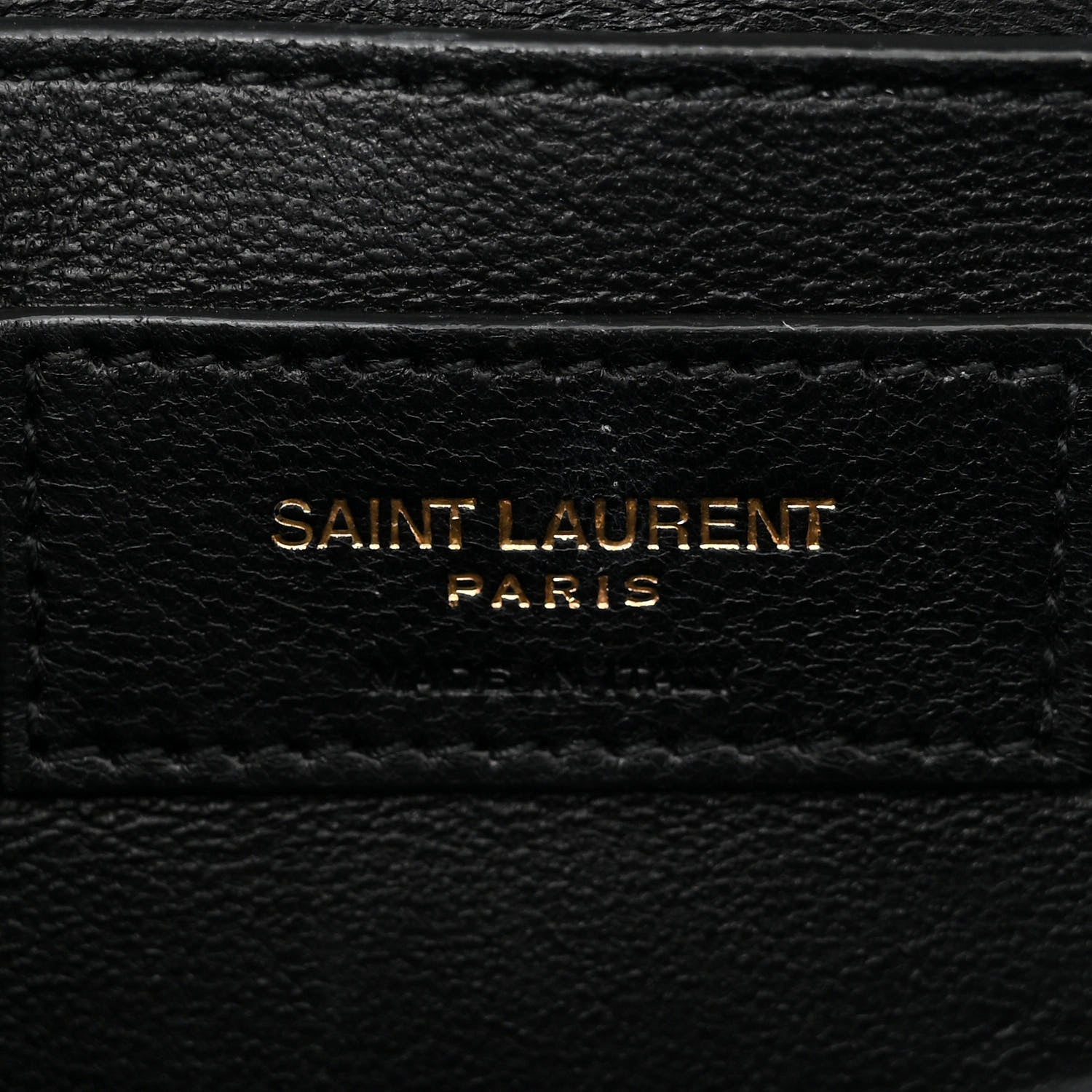 Saint Laurent Box Calfskin Monogram Medium Solferino Satchel Black 6 of 14
