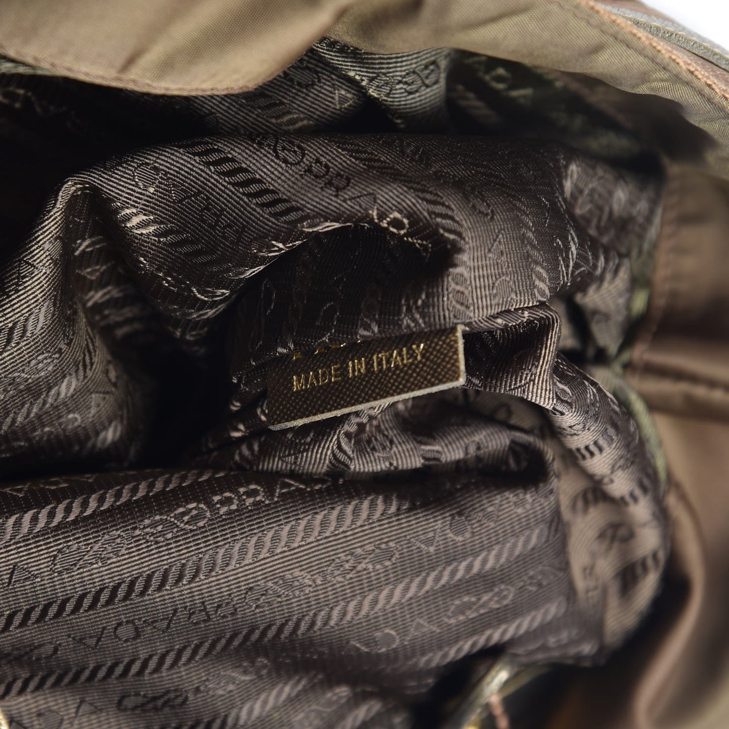 Tessuto Nylon Jacquard Logo Tote
