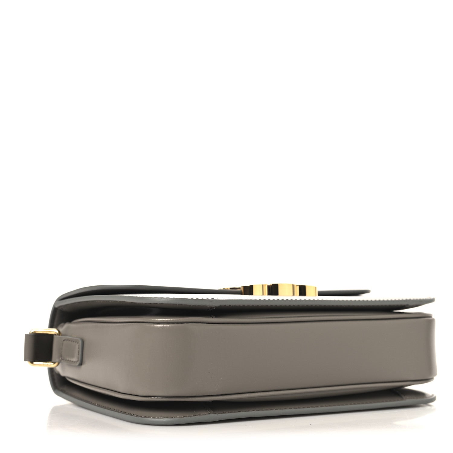 Celine Shiny Calfskin Medium Triomphe Pebble 4 of 10