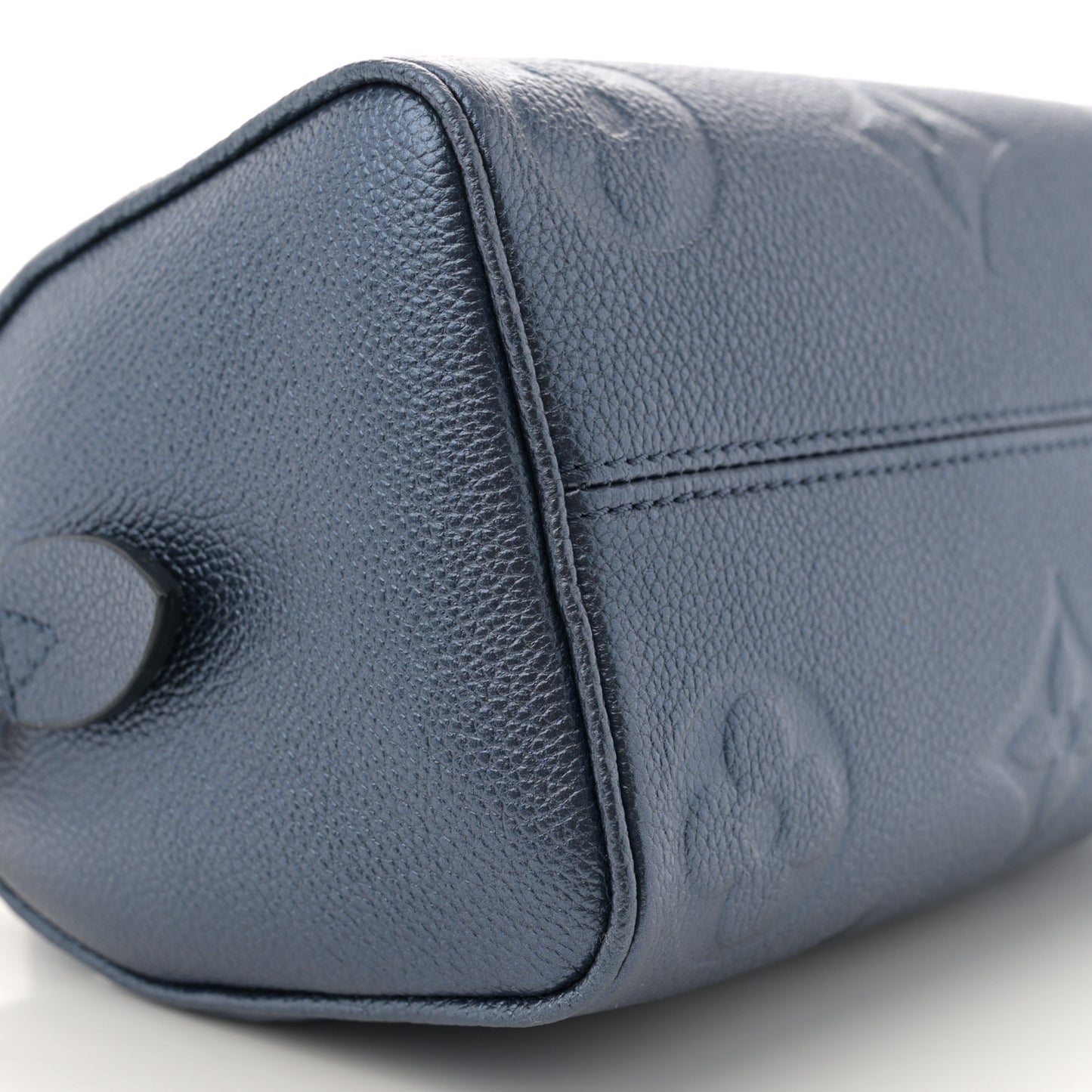 Metallic Empreinte Monogram Giant Speedy Bandouliere 20 Navy Nacre