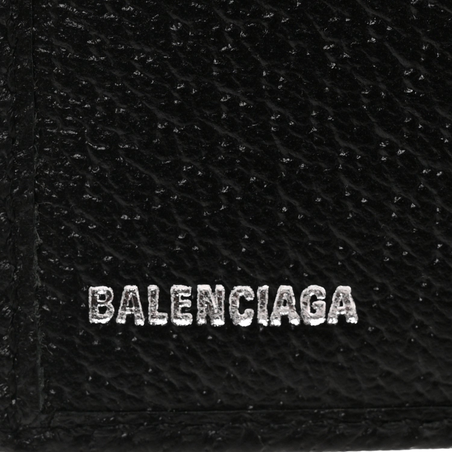 Gucci X BALENCIAGA Canvas BB Monogram Bi-Fold Wallet Black 6 of 9