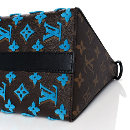 Louis Vuitton Monogram Tuffetage Triangle Messenger Turquoise 8 of 8