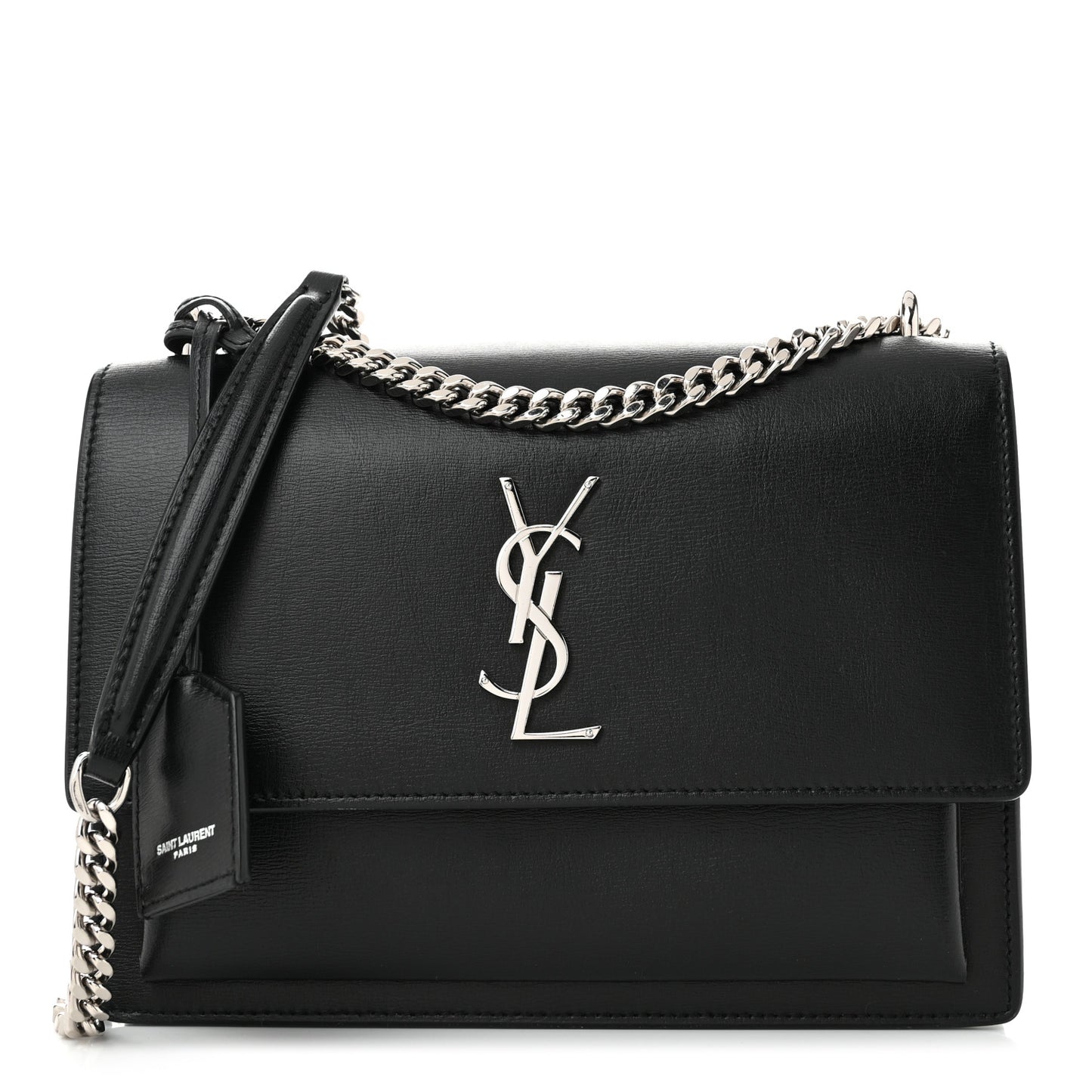Calfskin Medium Monogram Sunset Black