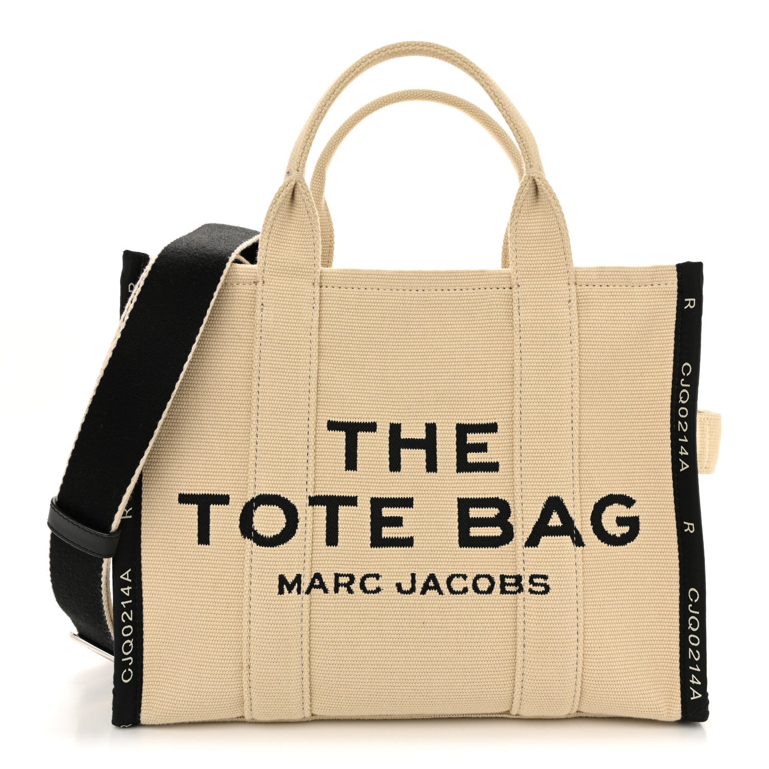 Marc Jacobs Jacquard Medium The Traveler Tote Bag Warm Sand 1 of 13