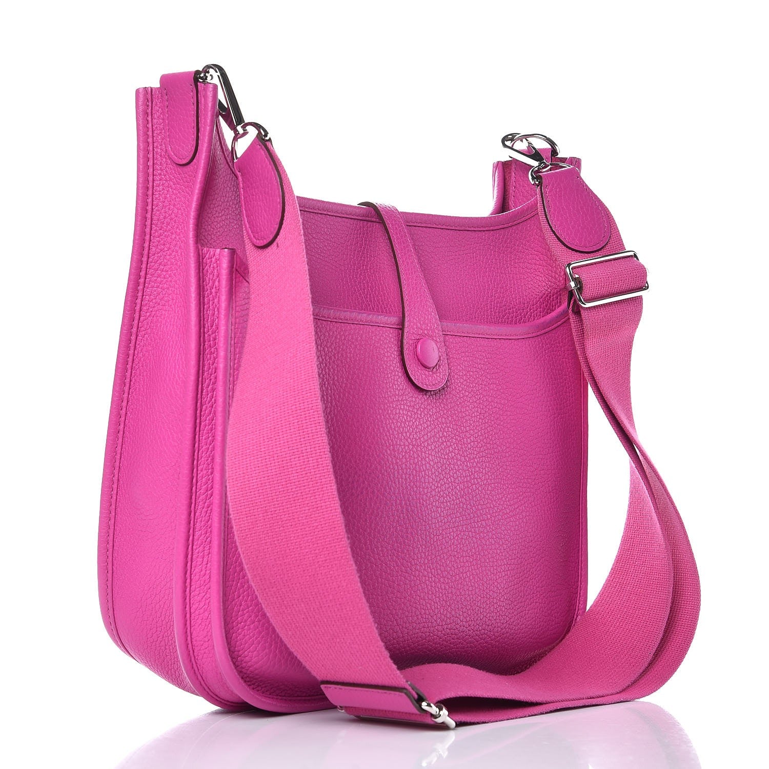 Hermes Taurillon Clemence Evelyne III PM Magnolia 3 of 16