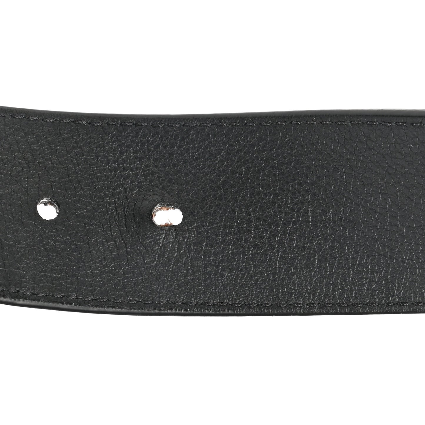 Calfskin 40mm LV Initiales Montaigne Belt 90 36 Black