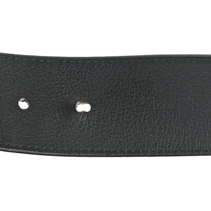Louis Vuitton Calfskin 40mm LV Initiales Montaigne Belt 90 36 Black 4 of 6