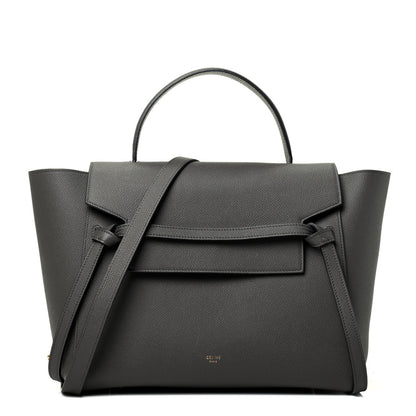 Celine Grained Calfskin Mini Belt Bag Grey 1 of 4
