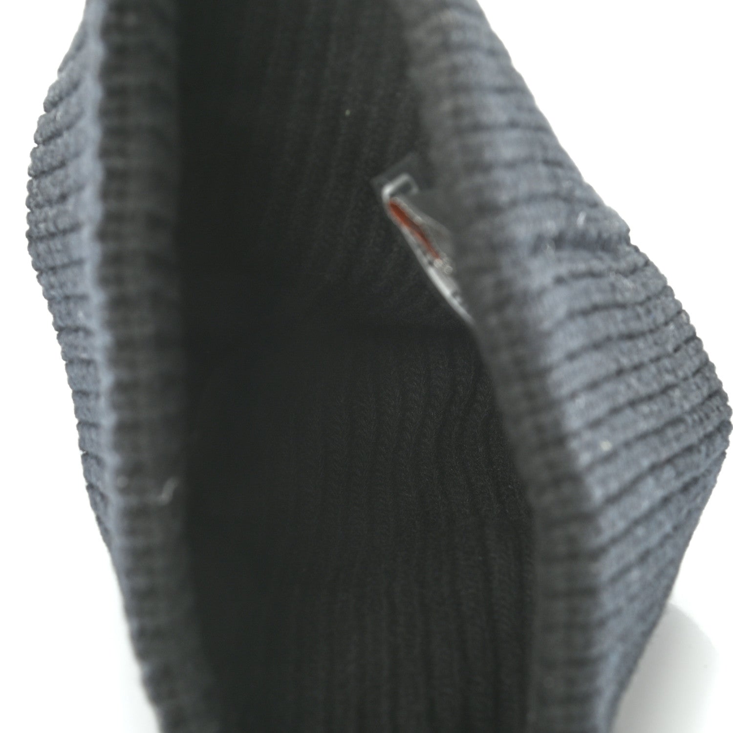 Louis Vuitton Wool LV initials Monogram Beanie Hat Black 5 of 5