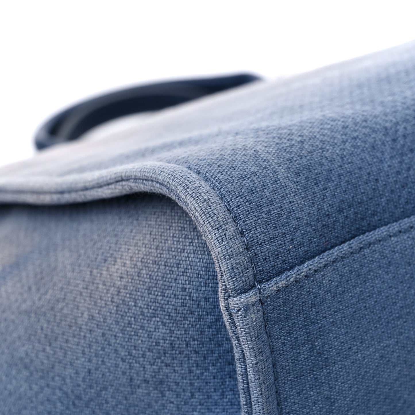 Canvas Medium Deauville Tote Blue