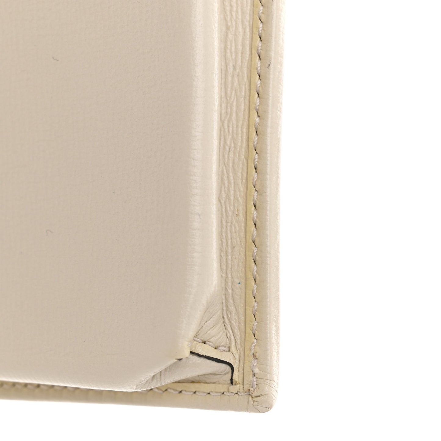 GG Supreme Monogram Azalea Calfskin Horsebit 1955 Wallet On Chain Beige Ebony Mystic White