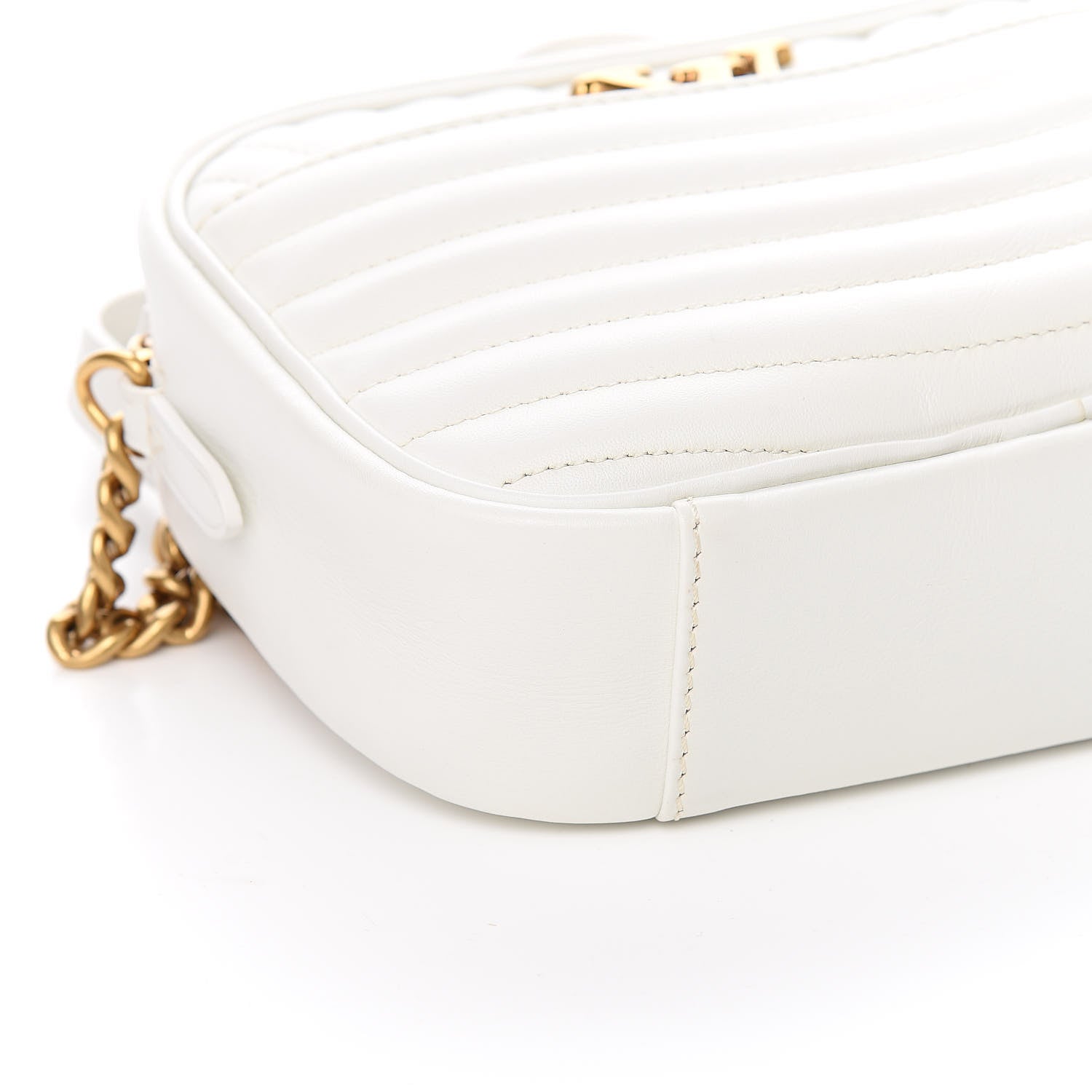 Louis Vuitton Calfskin New Wave Camera Bag White 8 of 11
