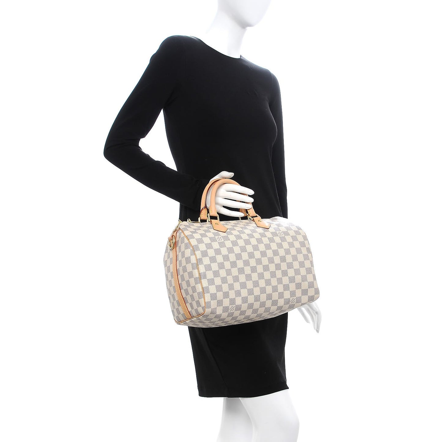 Damier Azur Speedy Bandouliere 30