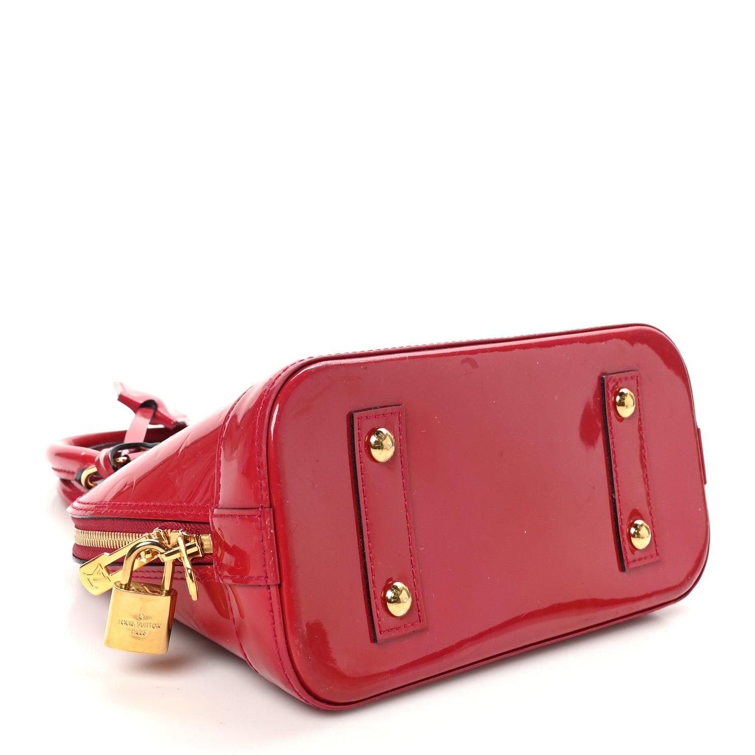 Louis Vuitton Vernis Alma BB Rose Indien 4 of 13