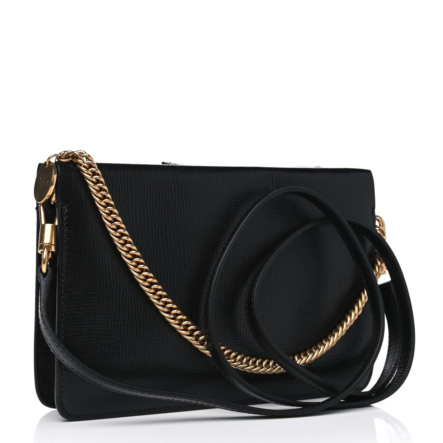 Sugar Goatskin Cross 3 Crossbody Bag Black