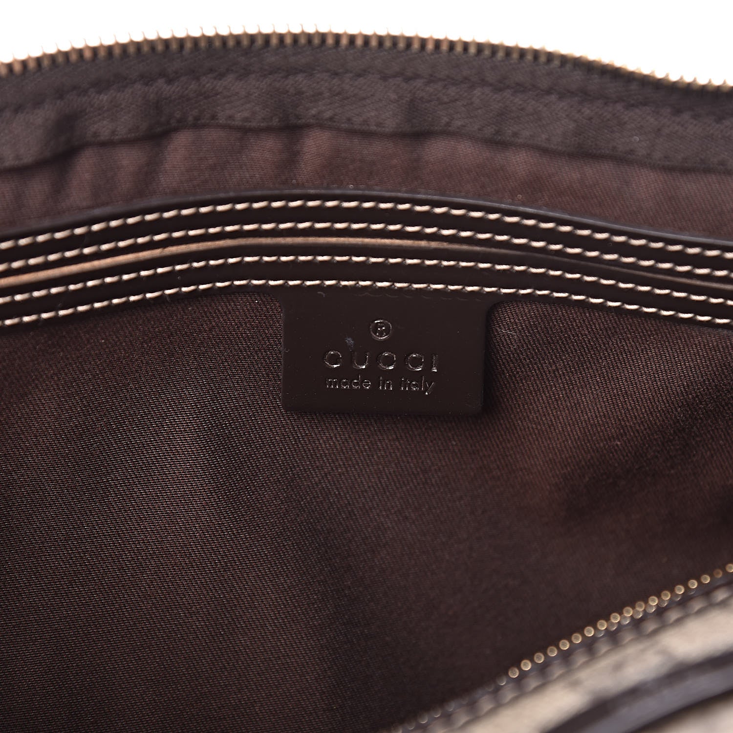 Gucci GG Plus Monogram Medium Joy Boston Dark Brown 6 of 10